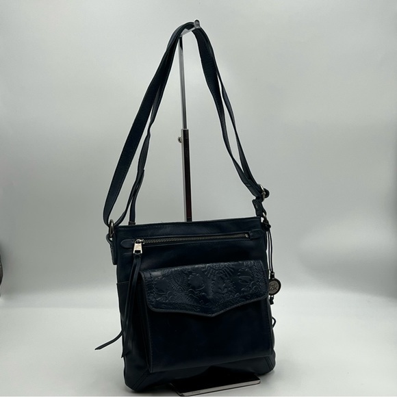 The Sak Bags The Sak Ventura Navy Blue Flap Crossbody Poshmark